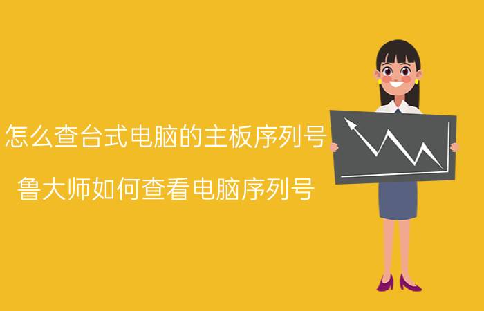 怎么查台式电脑的主板序列号 鲁大师如何查看电脑序列号？